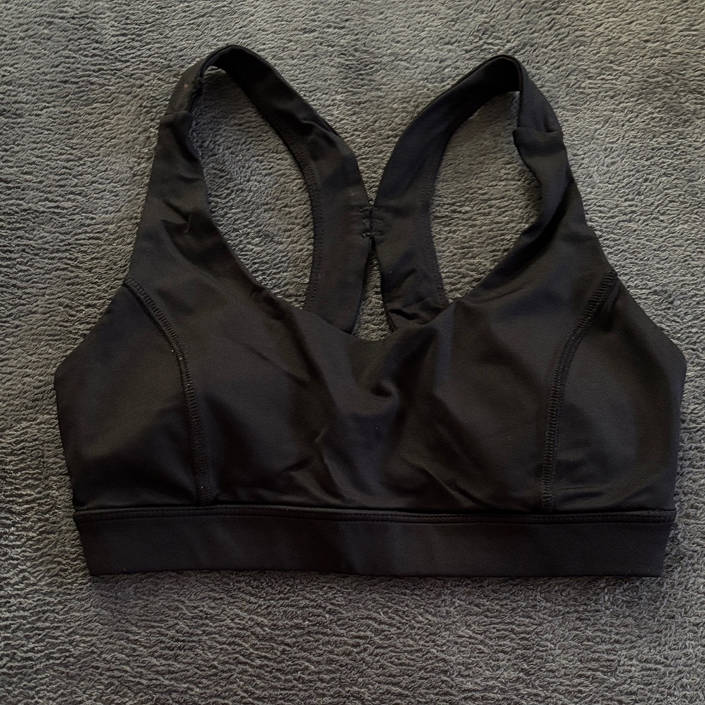 Women's Black Sports Bra
